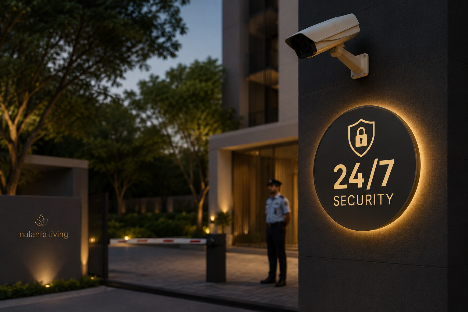 24/7 Security illustration